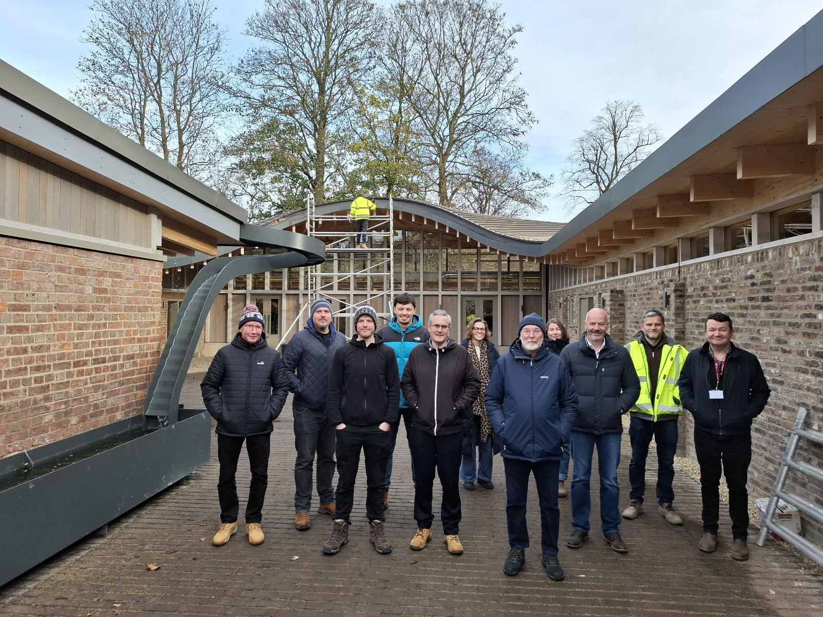 Ellis Engineers visit York Minster's Heritage Quad